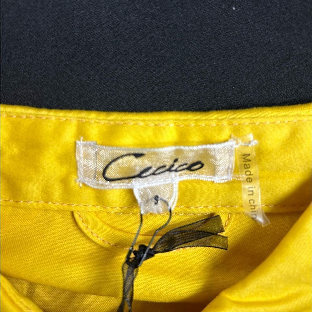 Cecico Yellow Jacket
 NWT Size Small - Picture 3 of 3